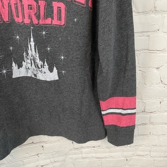 Disney Parks small varsity lightweight sweatshirt - Picture 4 of 6